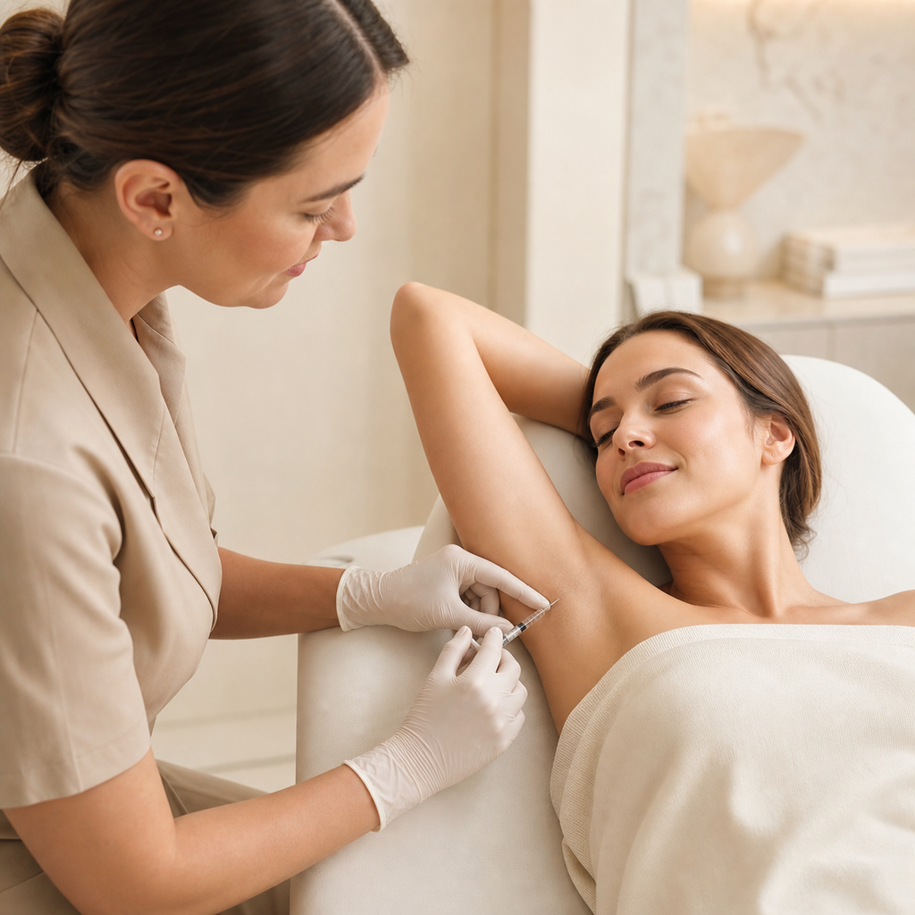 Axilar hiperhidrosis botox